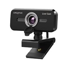 Creative Live! Cam Sync 1080p V2 Full HD Webcam, 2MP, Black (73VF088000000)