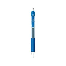 BIC PrevaGuard Gel-ocity Retractable Gel Pen, Medium Point, 0.7 mm, Blue Ink, 12/pack (RGGA11-BLU)