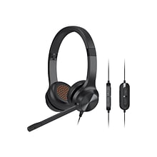 Creative Creative Chat 3.5mm Noise Canceling Stereo Computer Headset, Black (EF0970AA000)