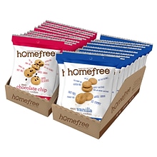 HomeFree Gluten Free Cookies Variety Pack, 1.1 oz., 20/Box (600-00264)