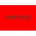 2024 Medical Arts Press® 8 1/2 x 11 Weekly Appointment Log, Red  (3109722)