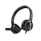 Creative Chat USB Noise Canceling Stereo On Ear Computer Headset, Black (51EF0980AA000)