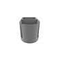 Deflect-O Standing Desk Plastic Cup Holder Organizer, Gray (400000)