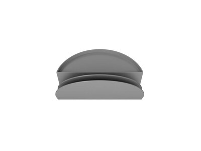 Deflect-O Standing Desk Plastic File Organizer, Gray (400003)