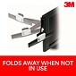 3M Monitor Mount Document Copy Clip, Black, Mounts with Command Adhesive Strip (DH240MB)