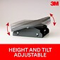 3M® Tilt Adjustable Footrests, Gray (FR330)