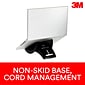 3M Adjustable Laptop Stand, Black, 3 in. Vertical Height Adjustment, Non-Skid Base (LX550)