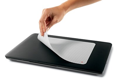 3M™ Precise Bitmap Mouse Pad with Adhesive Back, Non-Skid, Gray (MP200PS)