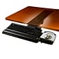 3M™ Easy Adjust Keyboard Tray, 26.75" x 10.5" Adjustable Platform, 23" Track, Black, Wrist Rest and Mouse Pad (AKT150LE)