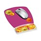 3M™ Precise™ Mouse Pad with Gel Wrist, Daisy Design, Optical Mouse Performancer, Non-skid Backing (MW308DS)