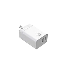 LAX Gadgets USB Wall Charger for Most Smartphones, White (PD20WQCWH)