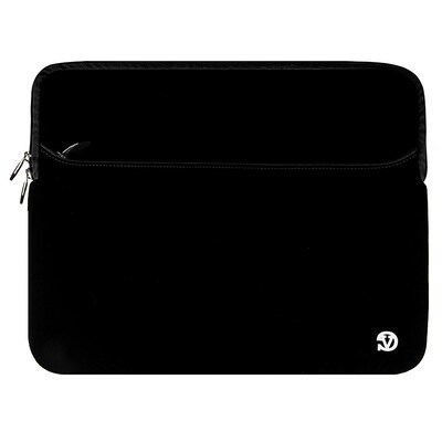 SumacLife Microsuede 10 Carrying Sleeve (Black with Black Edge)