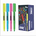 StrideBrite Stick Highlighters, Chisel Tip, Assorted Colors, 24/Pack (47024)