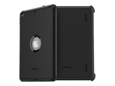 OtterBox Defender Series Pro Polycarbonate Cover for 10.2 iPad 7, Black (77-80260)