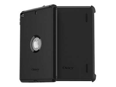 OtterBox Defender Series Pro Polycarbonate Cover for 10.2" iPad 7, Black (77-80260)