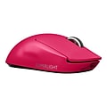 Logitech Pro X Superlight Wireless Optical USB Gaming Mouse, Pink (910-005954)