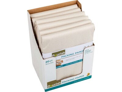 Virgin Paper Sheets, 24, 20/Pack (287431)