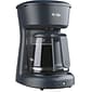 Mr. Coffee 12-Cups Automatic Coffee Maker, Black/Chrome (2129434)