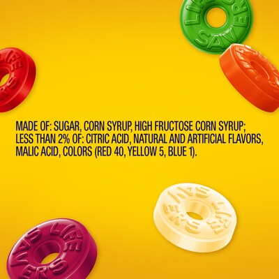 Life Savers 5 Flavors Hard Candy, Party Size, 50 oz., 376 Pieces (WMW28098)