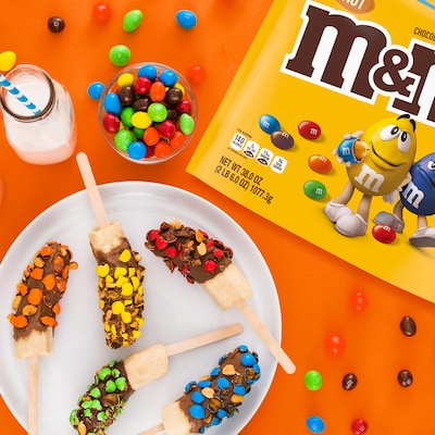 M&M'S Peanut Milk Chocolate Candy, Party Size, 38 oz