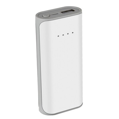 AT&T Portable Power Bank, 10,000 mAh, White, (BP100-WHT)