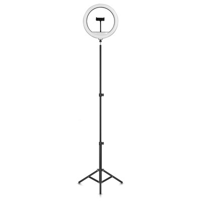 Supersonic PRO Live Stream 14 LED Selfie Ring Light with Floor Stand (SC-2410SR)