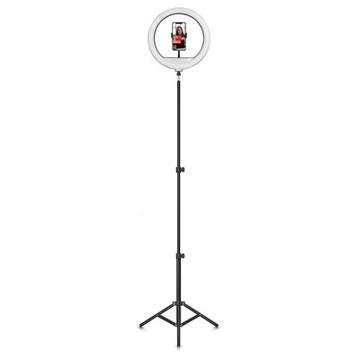 Supersonic PRO Live Stream 14 LED Selfie Ring Light with Floor Stand (SC-2410SR)