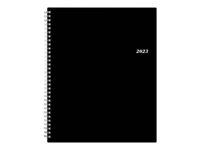 2023 Blue Sky 8.5 x 11 Weekly & Monthly Spanish Planner, Black (135723-23)