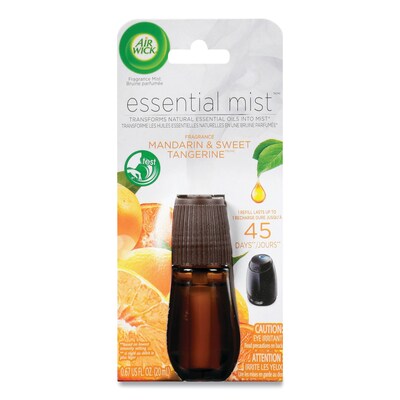 Air Wick® Essential Mist Refill, Mandarin Orange, 0.67 oz Bottle, 6/Carton