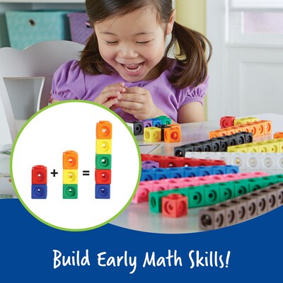 Learning Resources® Mathlink Cubes, 100/Set (LER4285)