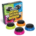 Learning Resources Recordable Answer Buzzers, Assorted Colors, 4/Set (LER3769)