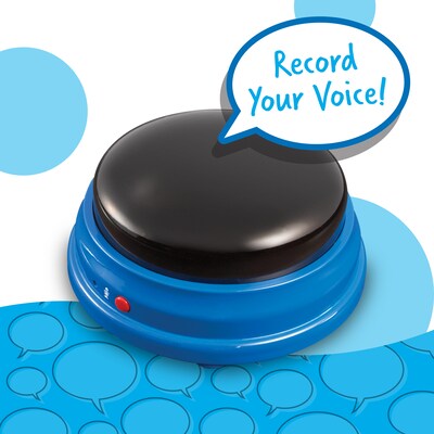 Learning Resources Recordable Answer Buzzers, Assorted Colors, 4/Set (LER3769)