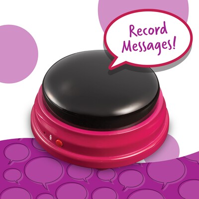 Learning Resources Recordable Answer Buzzers, Assorted Colors, 4/Set (LER3769)