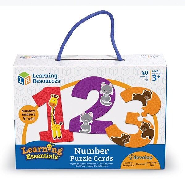 Number Puzzle Cards
