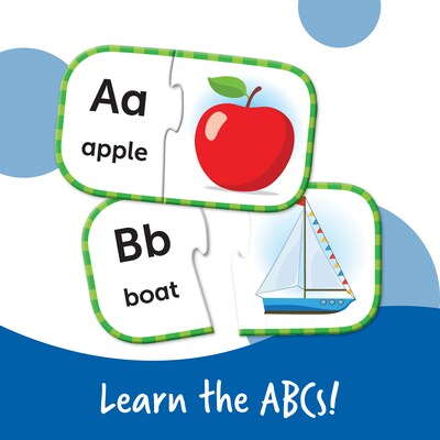 Learning Resources ABC Puzzle Cards, Multicolor (LER 6085)