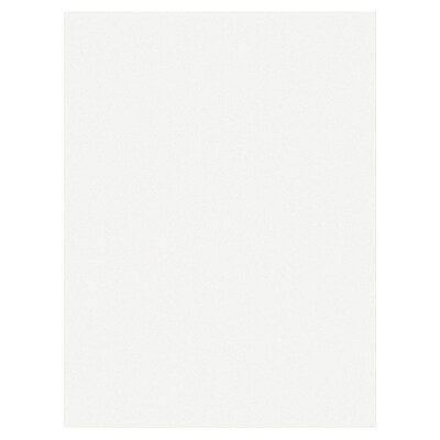 SunWorks 9W x 12L Medium Weight Construction Paper, White, 50 Sheets/Pack (9203)