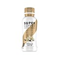 KITULife Super Coffee Vanilla Latte Ready-to-Drink Coffee, 12 Oz., 12 Bottles/Carton (SVC00012)