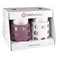 Lifefactory Wine Cup with Protective Silicone Sleeves and Lids, 17 oz. (LF320403C4)