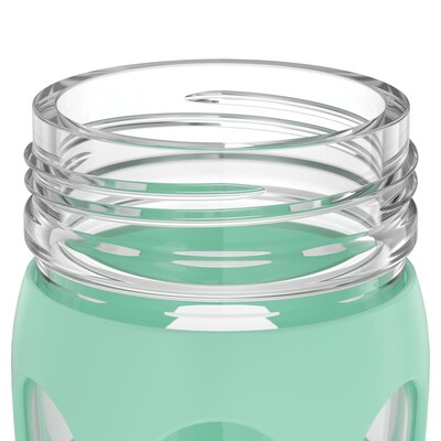 Lifefactory Glass Water Bottle, 22 oz., Mint (LIFLG4321MMI4)