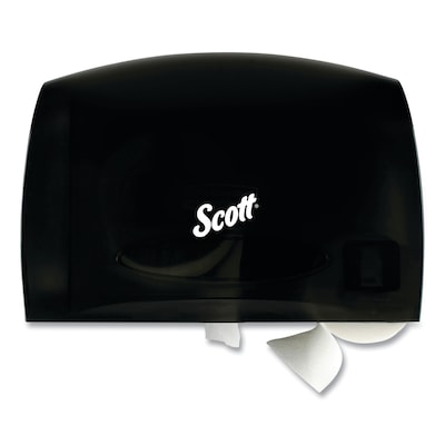 Scott Essential Coreless Jumbo Roll Tissue Dispenser for Business, 14.25 x 6 x 9.7, Black