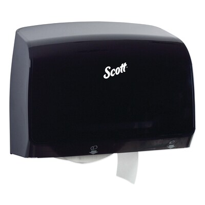 Scott Essential Coreless Jumbo Roll Tissue Dispenser for Business, 14.25 x 6 x 9.7, Black