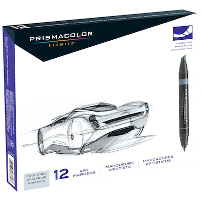 Prismacolor Marker Sets Cool Gray Set of 12 (3622)