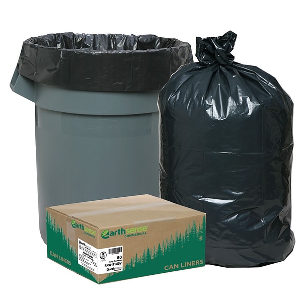 Handi 30 Gallons Resin Trash Bags - 60 Count