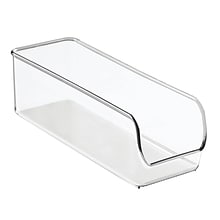 InterDesgin Linus Refrigerator and Freezer Binz, Fridge/Pantry Organization, Clear, Plastic (56830)