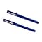 Marvy Uchida Thick Calligraphy Pen Set, Broad Nib,  Blue Markers, 2/Pack (191933207A)