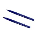 Marvy Uchida Thick Calligraphy Pen Set, Broad Nib,  Blue Markers, 2/Pack (191933207A)