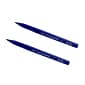 Marvy Uchida Thick Calligraphy Pen Set, Broad Nib,  Blue Markers, 2/Pack (191933207A)