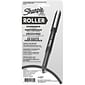 Sharpie Rollerball Pens, 0.5 mm, Needle Point, Black Ink, 4/Pack (2093222)