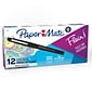 Paper Mate Flair Felt Pen, Medium Point, Black Ink, Dozen (8430152)