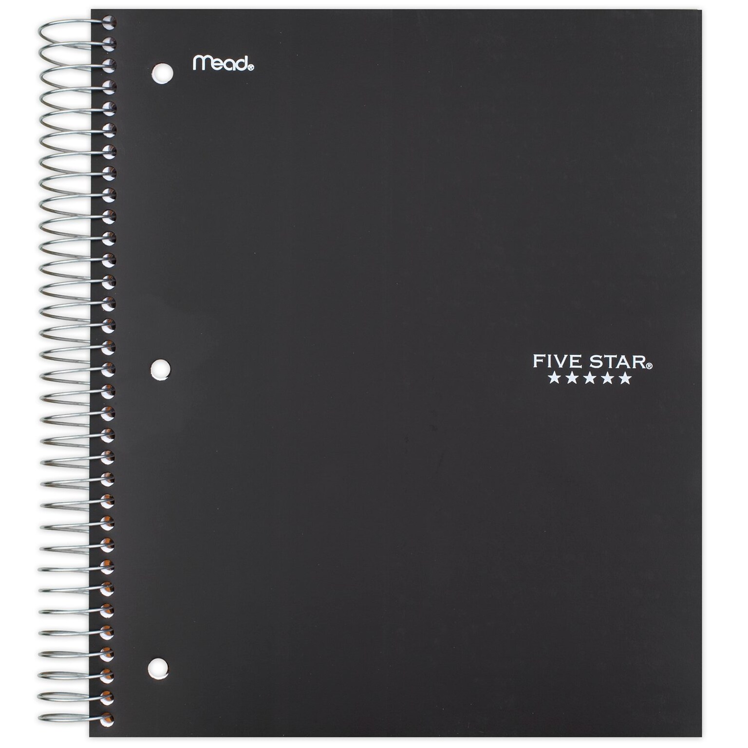 Five Star 3-Subject Notebooks, 8 x 10.5, Wide Ruled, 150 Sheets, Each (51014)